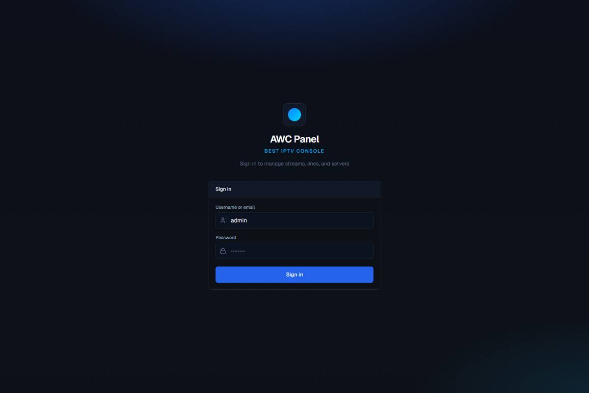 Secure operator sign-in